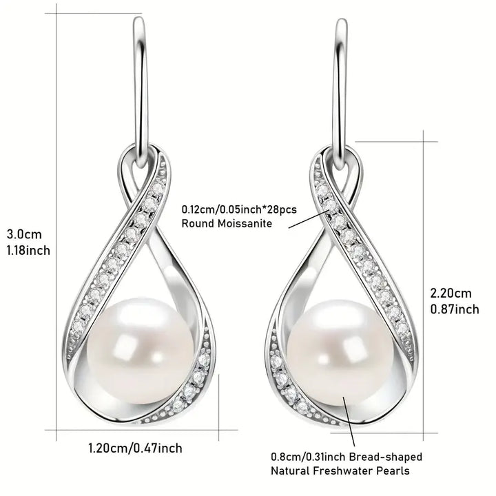 Pearl Earrings in Gold