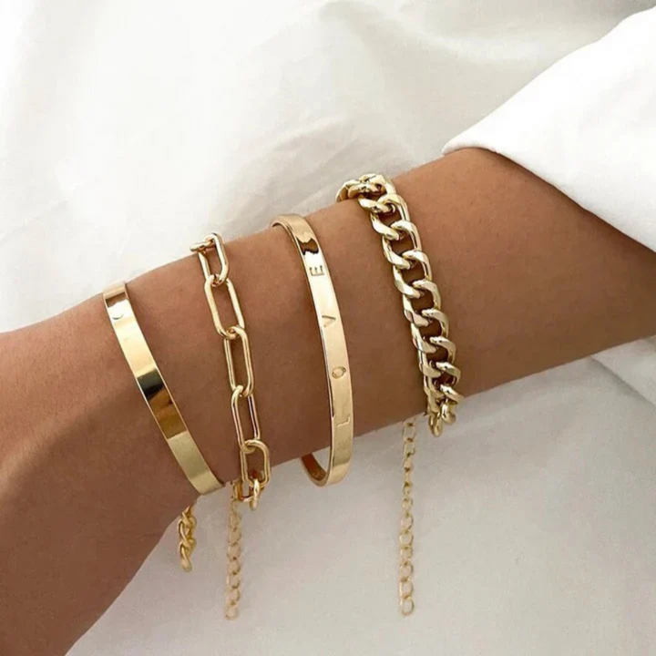 Mercer Bracelet Set by Elan