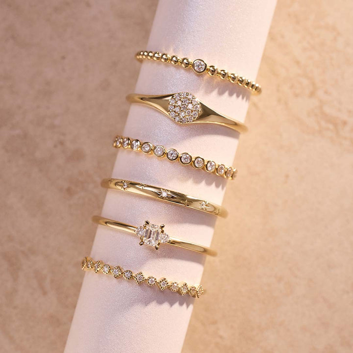 Diamond Bubble Ring by Sophia's Jewels