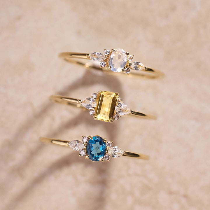 Muse Ring of Moonstone