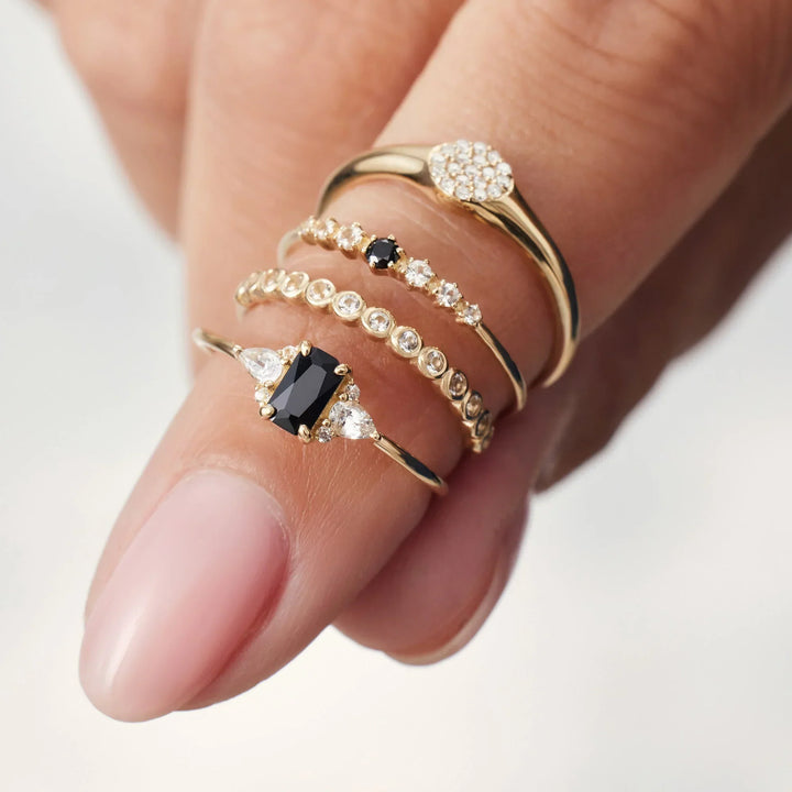 Diamond Bubble Ring by Sophia's Jewels