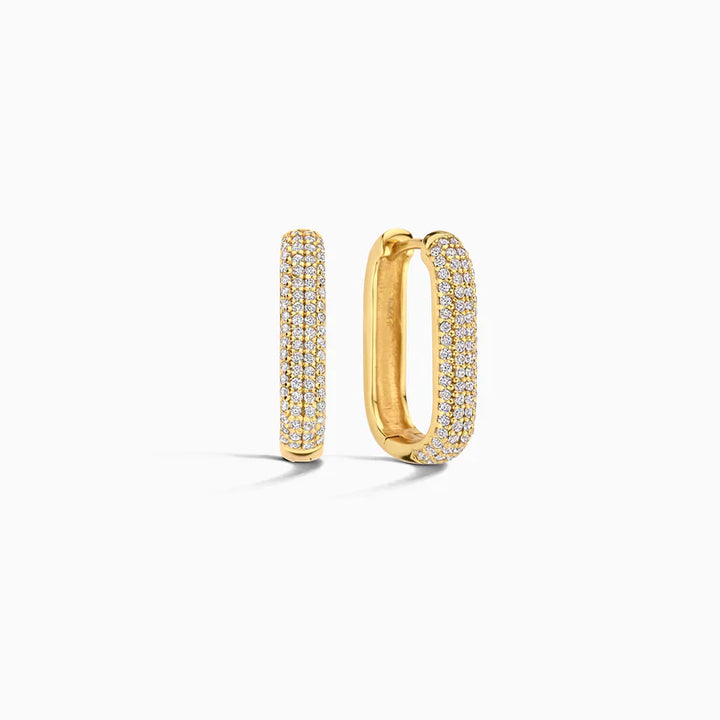 Pavé Iconic Hoops