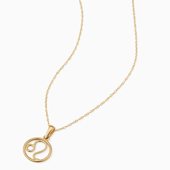 Necklace featuring your zodiac sign