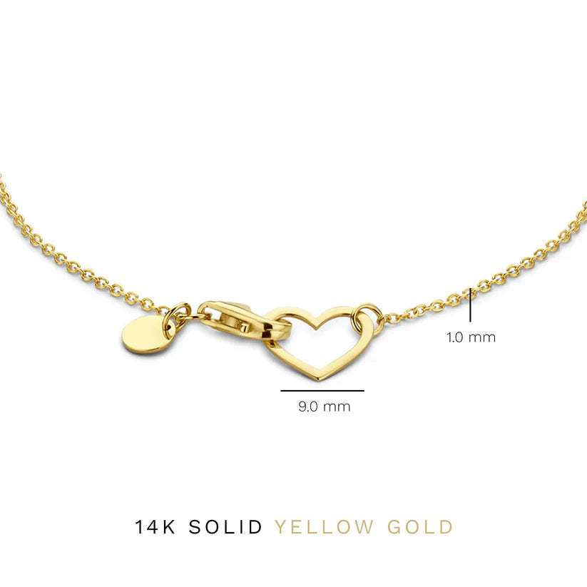 Coeur Bracelet by Lilou