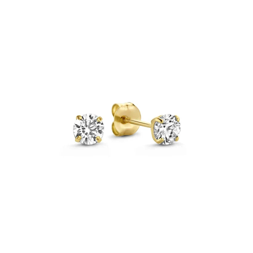 Moon Tears Stone Earrings Set