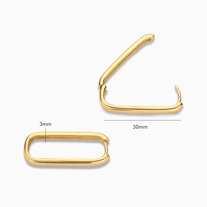 Oversized Iconic Hoop Earrings